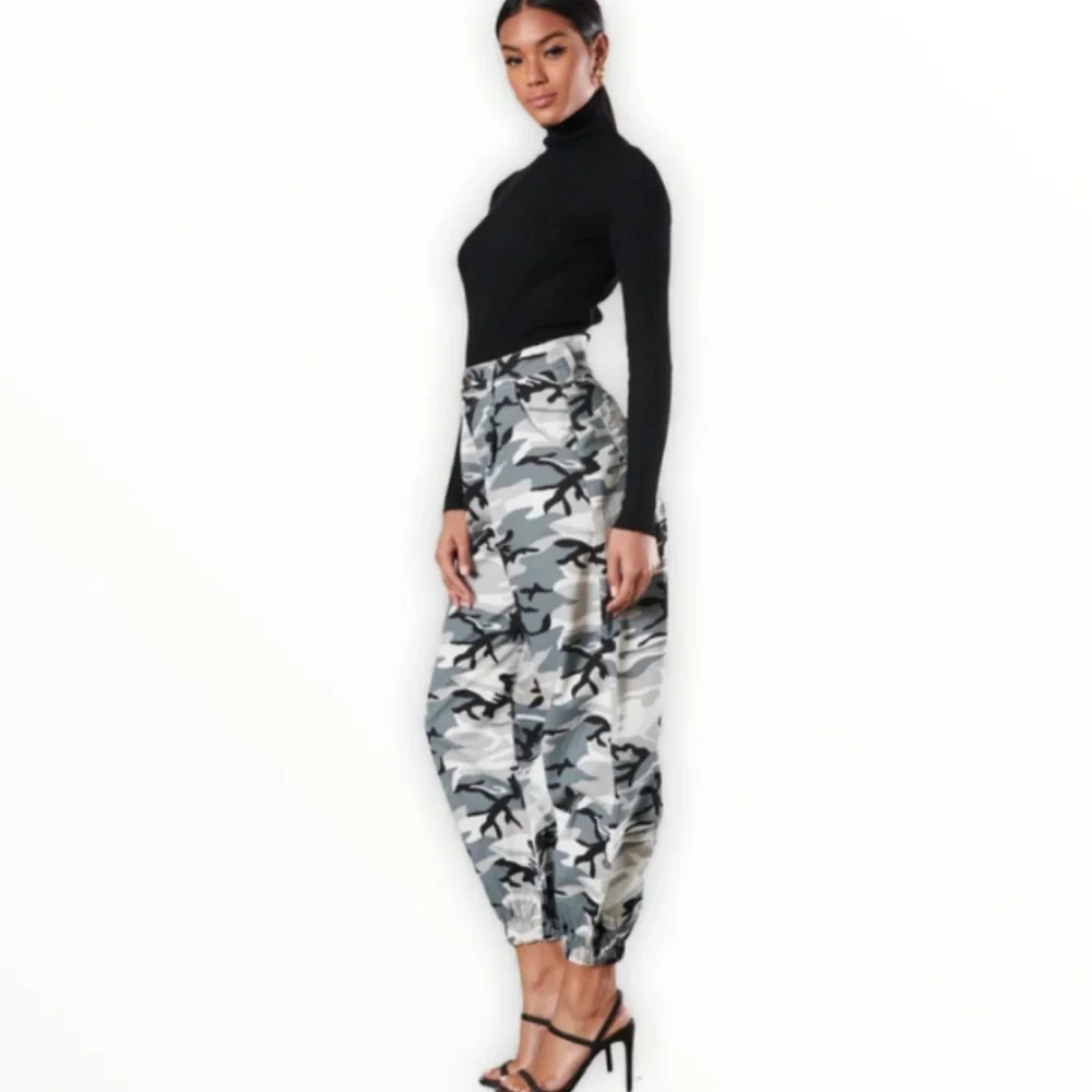 GREY CAMO PANTS - Picture 6 of 8